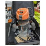 Ridgid 2 peak HP fixed base router corded