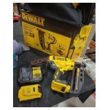 DeWalt 20v 16 ga angled finish nailer kit