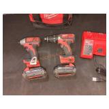 Milwaukee M18 Compact 2 Tool Combo Kit