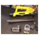 RYOBI 18v Blower Kit