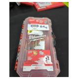 Milwaukee packout 15 PC titanium drill bits