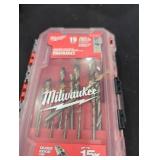 Milwaukee 15 PC cobalt drill bits