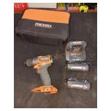 RIDGID 18v Subcompact 1/2" Drill/Driver Kit