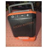 Ridgid 18V Cordless Speaker w/ Bluetooth