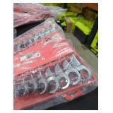 Milwaukee SAE 15 PC ratcheting combo wrench set