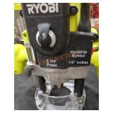 RYOBI 10 AMP HD, Corded Plunge Base Router;
