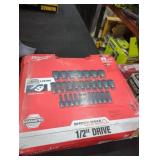 Milwaukee metric 29 PC 1/2" drive impact socket