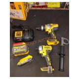DEWALT 20v 2 Tool Combo Kit
