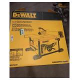 DeWalt 8-1/4" Table Saw w/ 24-1/2" Rip Capacity