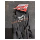 Milwaukee Nitrile Dipped Gloves 9 " Large 1 pair