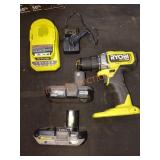 RYOBI 18v 1/2" Drill/Driver Kit