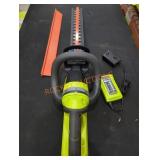 Ryobi 40v 24" Cordless hedge trimmer kit