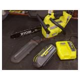 RYOBI 40V HP  12 in. Top Handle Battery Chainsaw