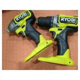 RYOBI 18v Cordless 2-Tool Combo Kit