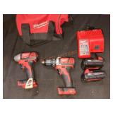 Milwaukee M18 Compact 2 Tool Combo Kit, Sold as