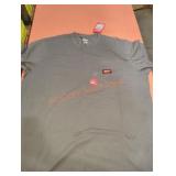 Milwaukee 2X Gray Heavy Duty Pocket T-Shirt