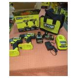 Ryobi 18V Brushless 2-Tool Combo Kit