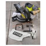 RYOBI 18v 7-1/4" Compound Miter Saw