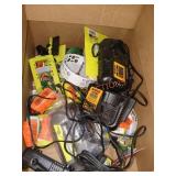 BOx lot of Miscellaneous Tools and Accessories