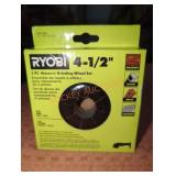 Ryobi 3PC. 4-1/2" Masonry Grinding Wheel Set