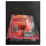 Milwaukee M12 M18 Charger & XC 5.0 Battery
