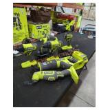 Ryobi 18v 6 tool combo kit