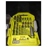 RYOBI 20pc. Drill and Impact Drive Set