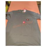 Milwaukee XL Gray Heavy Duty Pocket T-Shirt