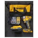 DeWalt 20v 1/4" Impact Driver Kit