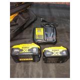 DeWalt 20V 4Ah & 6Ah Batteries and Charger