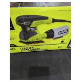 Ryobi 2 amp corded, 1/4 sheet finish Sander kit,
