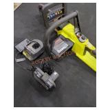 RYOBI 18v 10" Cordless Chainsaw