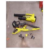 RYOBI 18v 10" String Trimmer & Blower