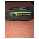 Ryobi 40V 4Ah Lithium Battery