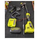 RYOBI 40v 15" Carbon Fiber Shaft String Trimmer