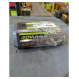 Ryobi 40v 4 ah battery