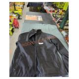 Welsh Mountain Large black zip up jacket