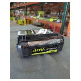 Ryobi 40v 4 ah battery