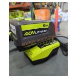 Ryobi 40v 6 ah battery