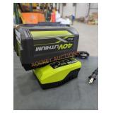 Ryobi 40v 6 ah battery and charger