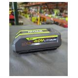 Ryobi 40v 4 ah battery