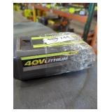 Ryobi 40v 4 ah battery