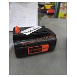 Black and decker 40v 2 ah battery