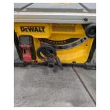 DeWalt 8-1/4" Table Saw w/24-1/2"Rip Capacity
