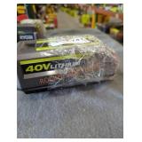 Ryobi 40v 4 ah battery