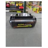 Ryobi 40v 4 ah battery