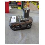 Ryobi 18v 4 ah battery