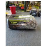 Ryobi 40v 4 ah battery