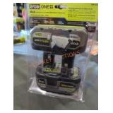 2 Ryobi 18v 6 ah batteries