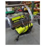 Ryobi 40v 6 ah battery and charger